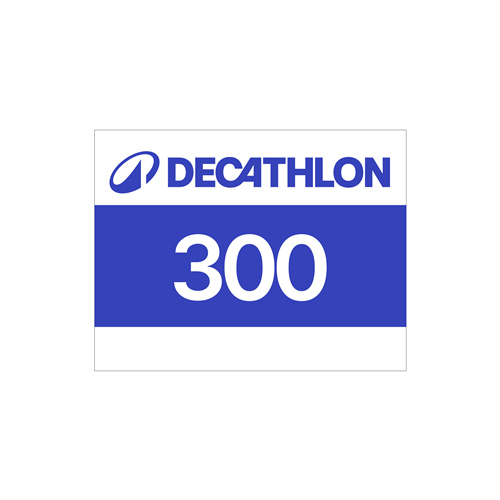 dossards course à pied decathlon bleu 1-300