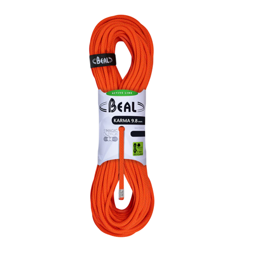 KARMA 9.8MMX60M SOLID ORANGE