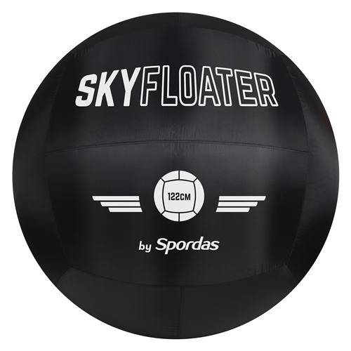 Ballon de KIN-BALL® Skyfloater Megaform noir taille 122 cm