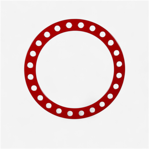 ANNEAU A TROUS 32CM ROUGE