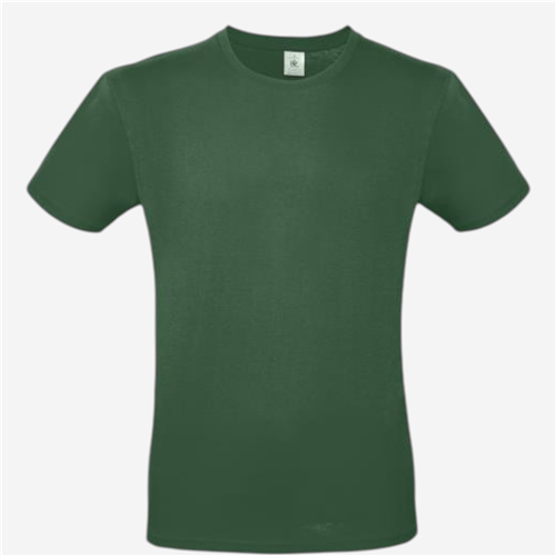 Tee shirt manches courtes mixte B&C - 150 Vert Foncé 
