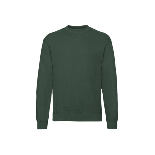 SWEAT SHIRT MIXTE VERT FONCÉ