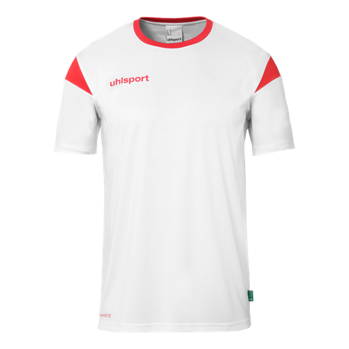 MAILLOT UHLSPORT SQUAD27 JR BLANC/ROUGE