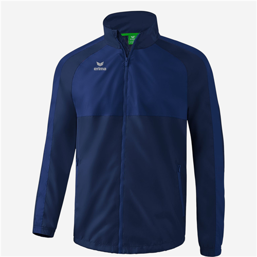 Veste football Erima Adulte - Impermeable Team Bleu Marine 