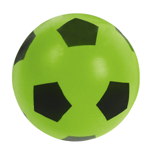 Mini Ballon de football Sportifrance - Mousse Bicolore Vert 20Cm