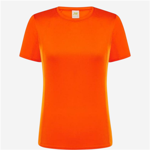 Maillot manches courtes femme JHK Textile - Polyester Orange 