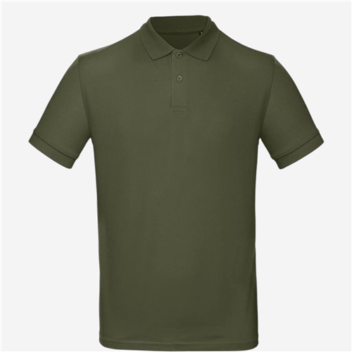 Polo femme B&C - Organic Kaki 