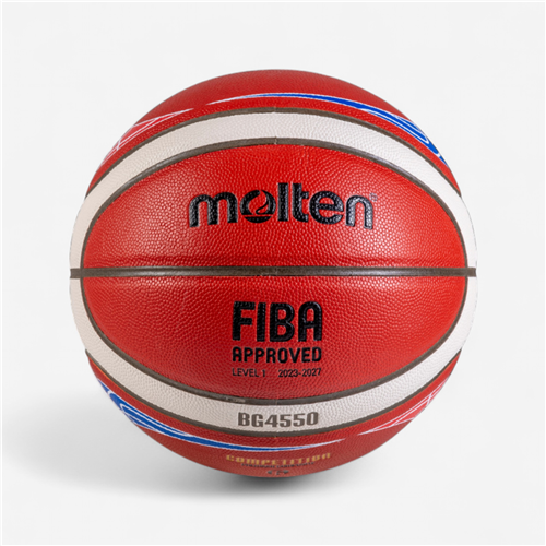 Ballon de basket taille 6 Molten - 4550 Orange / Blanc