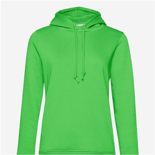 Sweat à capuche femme B&C - Organic Vert Pomme
