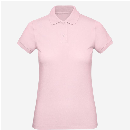 Polo femme B&C - Organic Rose 