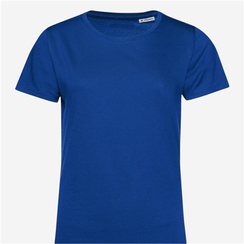 Tee shirt manches courtes femme B&C - Coton Organic Bleu Royal 