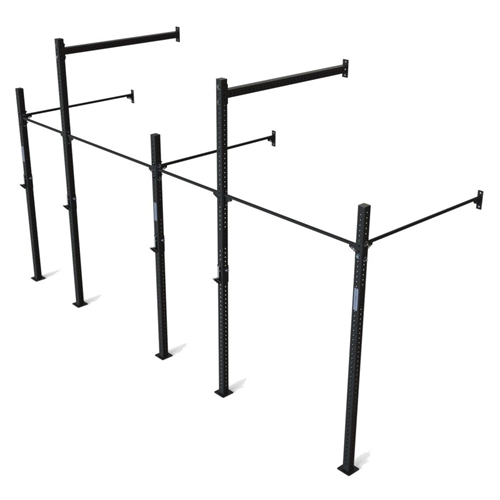 Rack de cross training mural Aximus II.V - AXC-250-N/N Fit&#039;&amp;Rack noir