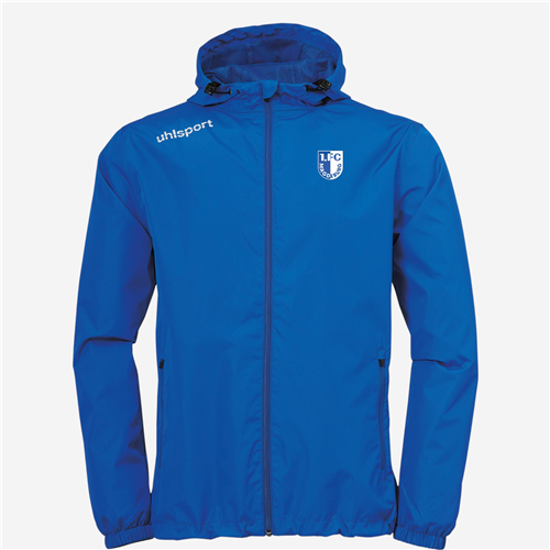 Veste football Uhlsport Adulte - Impermeable Bleu Azur 