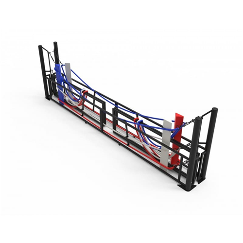 ring de boxe pliable 4 mètres ext. 3 mètres int.