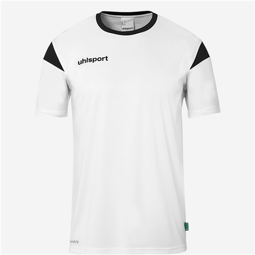 Maillot manches courtes football Uhlsport Adulte - Squad27 Blanc/Noir 