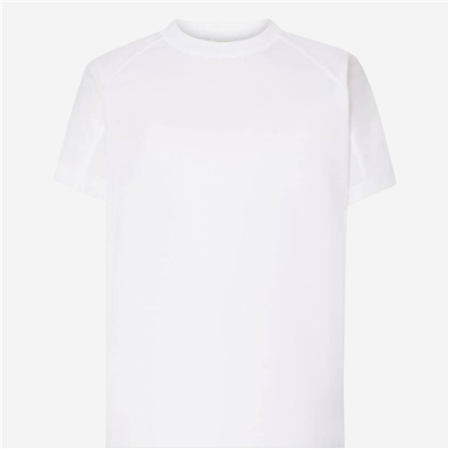 Maillot manches courtes Enfant JHK Textile - Polyester Blanc 