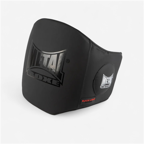 Ceinture abdominale entrainement Metal Boxe - noir