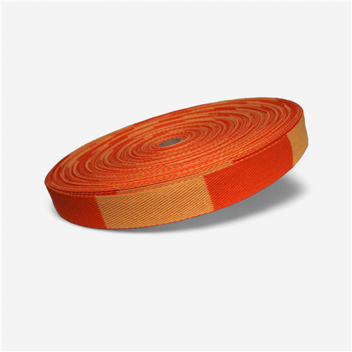 Ceinture jaune/orange de judo - rouleau de 50m