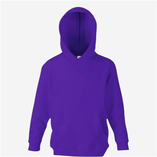 Sweat Capuche enfant Fruit Of The Loom - Violet