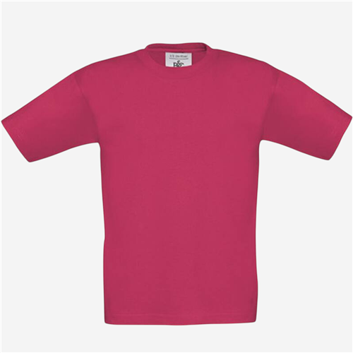 Tee shirt manches courtes enfant B&amp;C - 190 Rose 