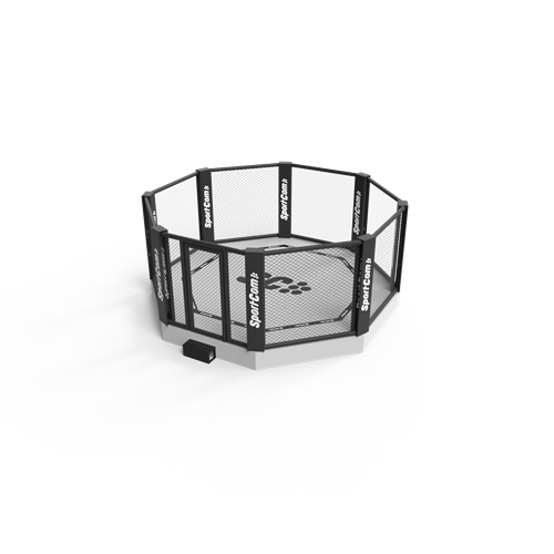 CAGE DE MMA SUR PODIUM 40CM 6M
