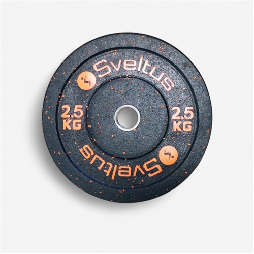 Disque Olympique Bumper 2,5 KG Sveltus