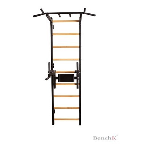 Espalier barre de traction gymnastique - BenchK 722B noir bois
