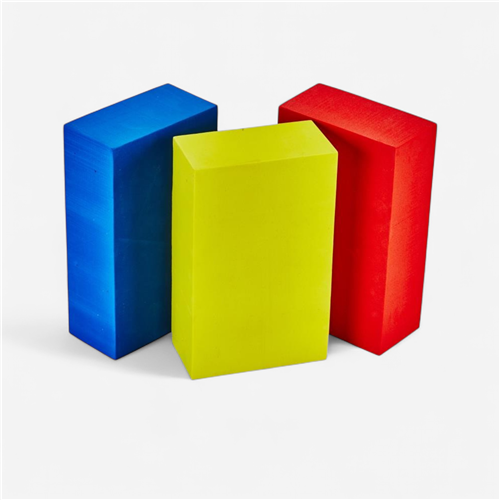 Lot de 3 boîtes à jongler - rouge/bleu/jaune