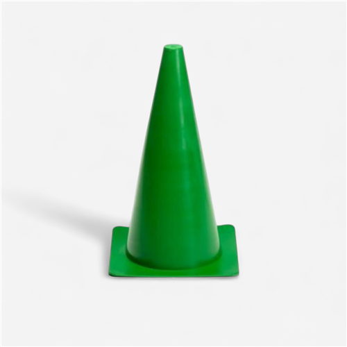 Cône économique 35 cm - Vert