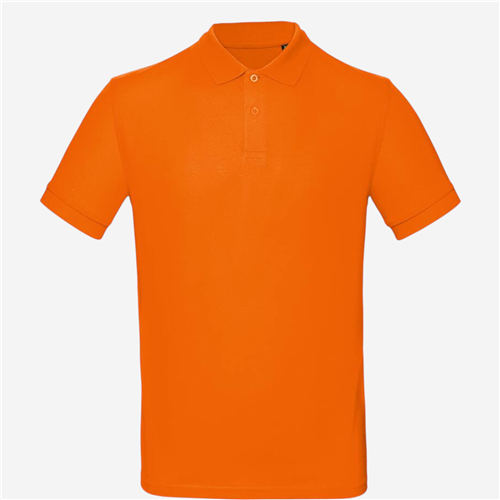Polo homme B&C - Organic Orange 