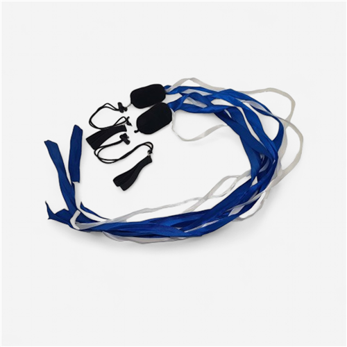 Paire de bolas rubans Cirkao - bleu