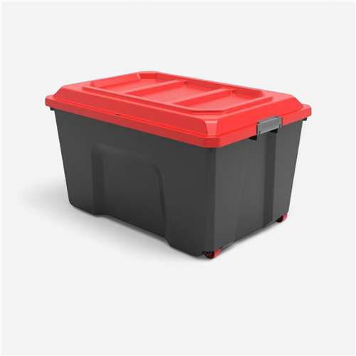BAC DE RANGEMENT LOCKER DIY 135L À ROULETTE