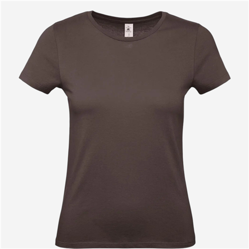 Tee shirt manches courtes femme B&C - 150 Marron 