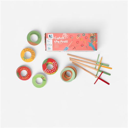 Jeu d'adresse baby gym Bs Toys - Catch The Fruit
