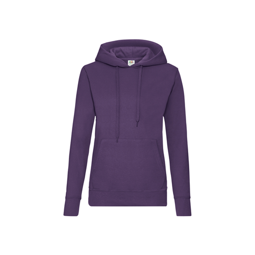 SWEAT CAPUCHE FEMME VIOLET