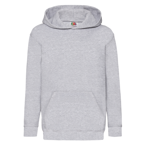 SWEAT CAPUCHE ENFANT GRIS