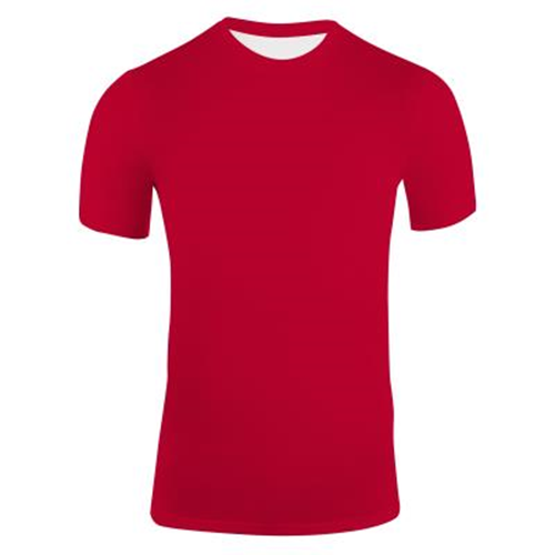 T-SHIRT CLUB 500 ROUGE ADULTE