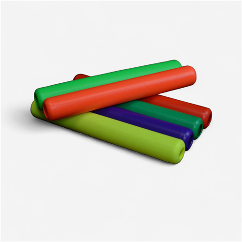 Bâton de relais pvc - Lot de 6 bâtons multicolore