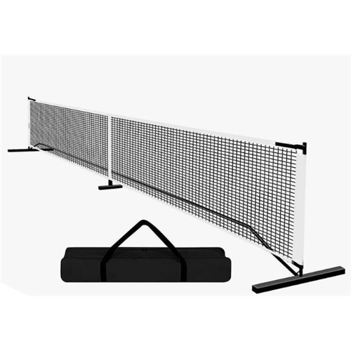 Kit Pickleball: 1 Filet + 2 Poteaux autoportants - Noir
