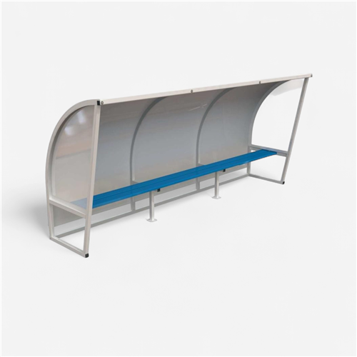 Abri de touche Metaluplast alu 6 m - Protection alu 