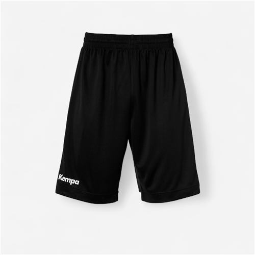 Short basket Kempa Enfant - Noir/Blanc 