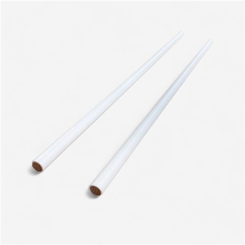Paire de baguettes baton du diable en silicone Mister Babache  - blanc