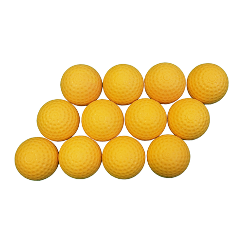 BALLE MINIGOLF JAUNE X12