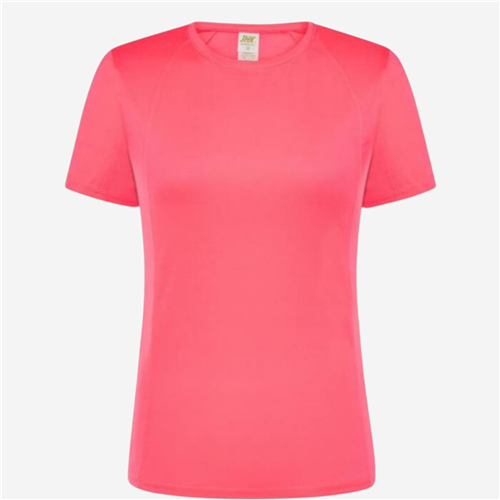 Maillot manches courtes femme JHK Textile - Polyester Rose 