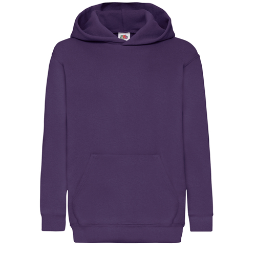 SWEAT CAPUCHE ENFANT VIOLET