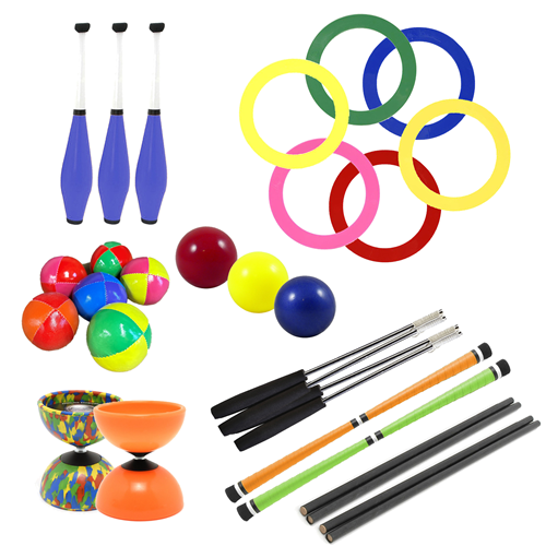 KIT JONGLERIE  X 10 ADULTES/ADO PERFORMANCE