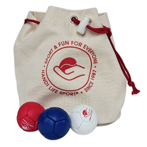 Boule de pétanque intérieur boccia Handilife - Mini Boccia 