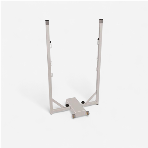 Poteaux de badminton Centraux Double En "U" Metaluplast