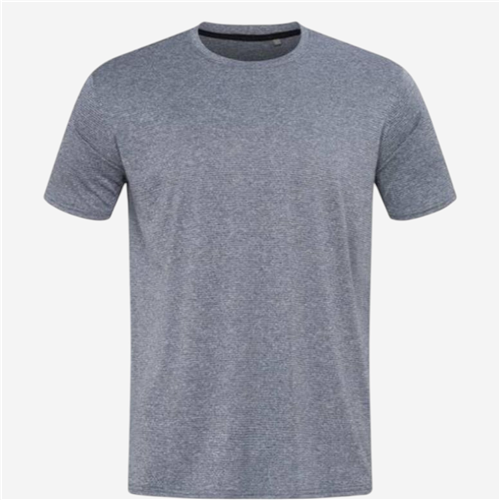 Maillot manches courtes homme Stedman - Polyester Recycle Bleu Chine 