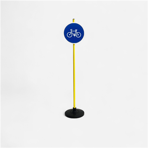 Panneau signalisation - Kit Panneau "Obligation cycle" 